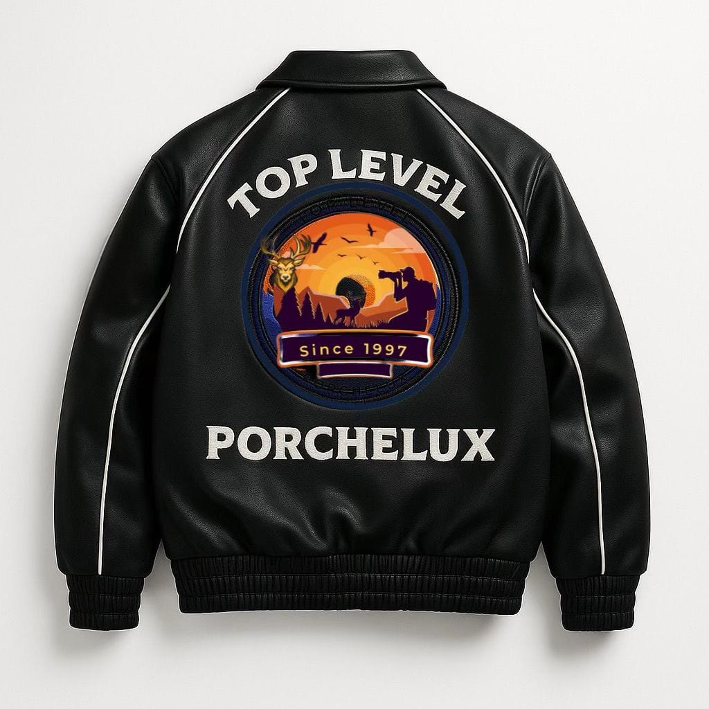 Panther Leather Jacket By Porcheluxe - Image 5