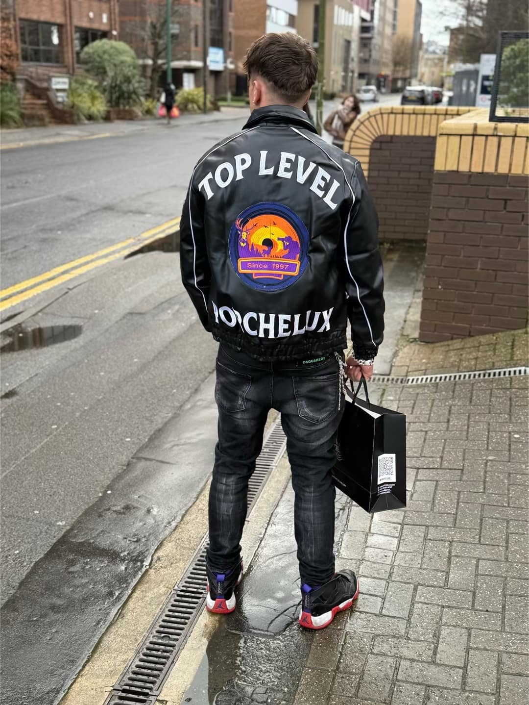 Panther Leather Jacket By Porcheluxe - Image 2