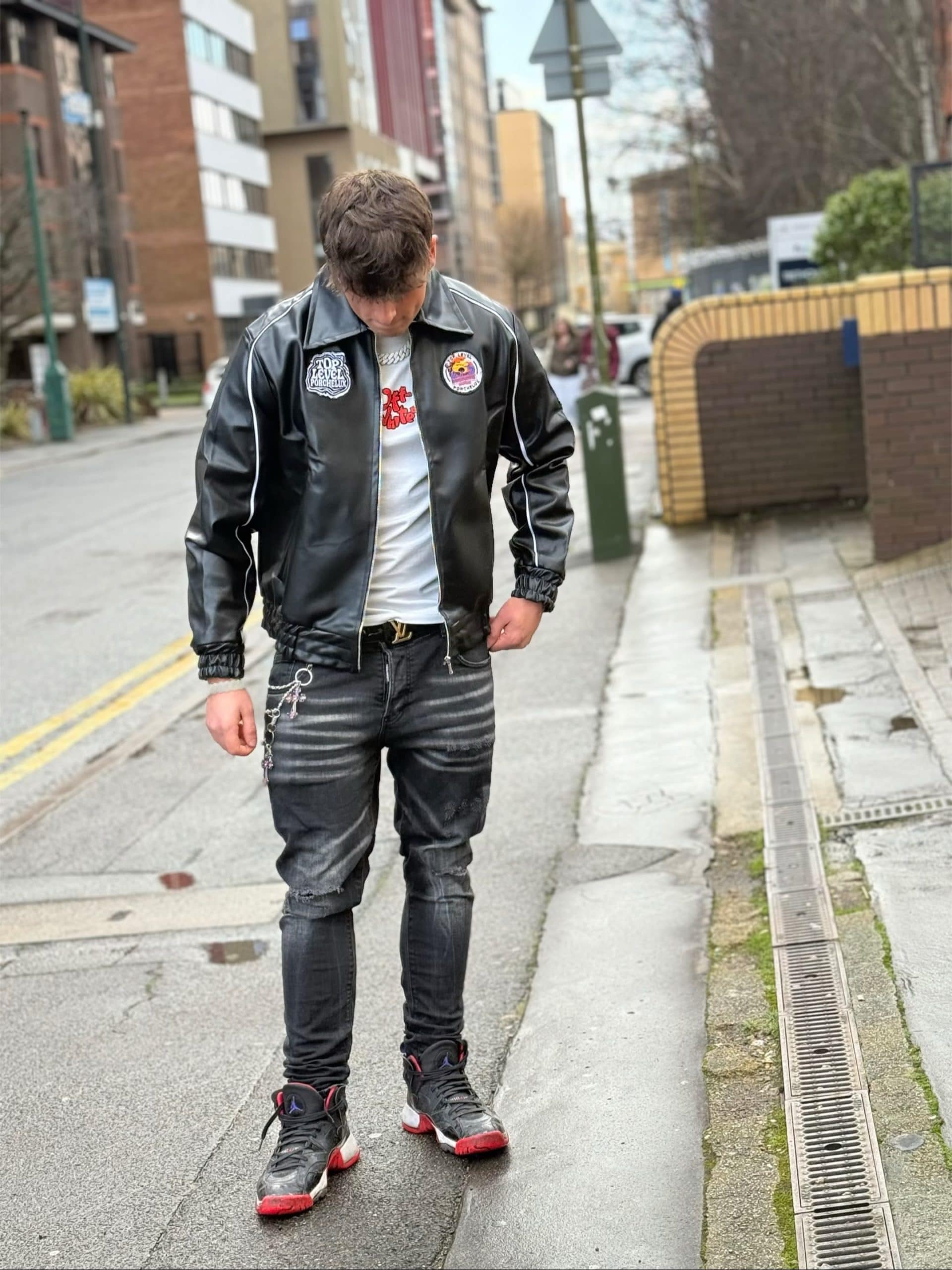 Panther Leather Jacket By Porcheluxe - Image 8