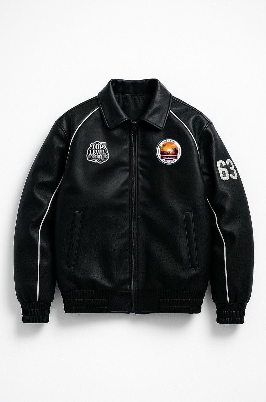 Panther Leather Jacket By Porcheluxe - Image 4