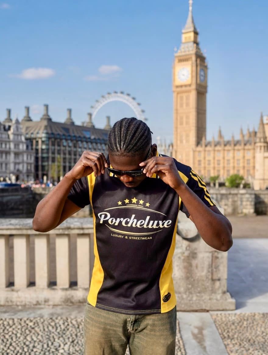 Black/Yellow Dynasty Jersey – Edition - Image 5